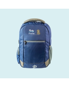 Greys&Blues Jadia Laptop Bag-Blue with Grey- 22L